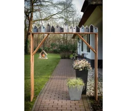 Artstone Kunststoff-Vase Ella, eckig, schwarz