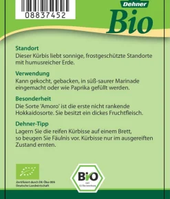 Bio Speisekürbis 'Hokkaido'
