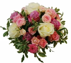 Blumenstrauß Rosenliebe, ca. Ø30 cm