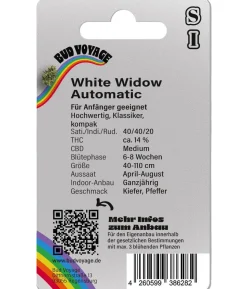 Bud Voyage Hanfsamen Klassiker White Widow, 3 Stk.