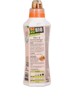 COMPO BIO Obst- und Gemüsedünger, flüssig
