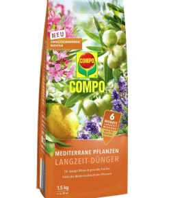COMPO Mediterraner Pflanzen Langzeit-Dünger, 1,5 kg