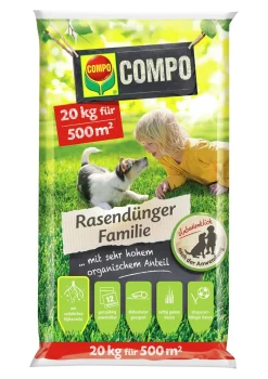 COMPO® Rasendünger Familie, 20 kg