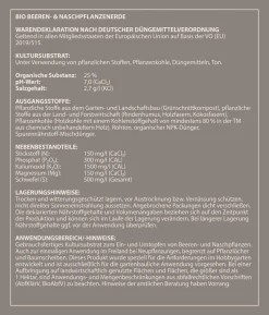 Dehner Bio Beeren und Naschpflanzenerde, 54 x 20 Liter
