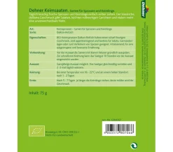 Dehner Bio Keimsprossen Daikon-Rettich