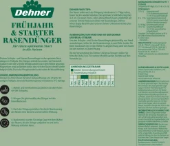 Dehner Frühjahr- und Starter-Rasendünger, 5 kg