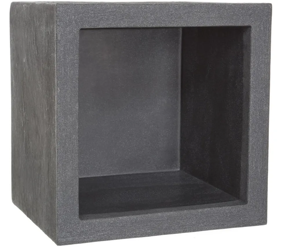 Dehner Kunststoff-Blumenkübel Palermo, quadratisch