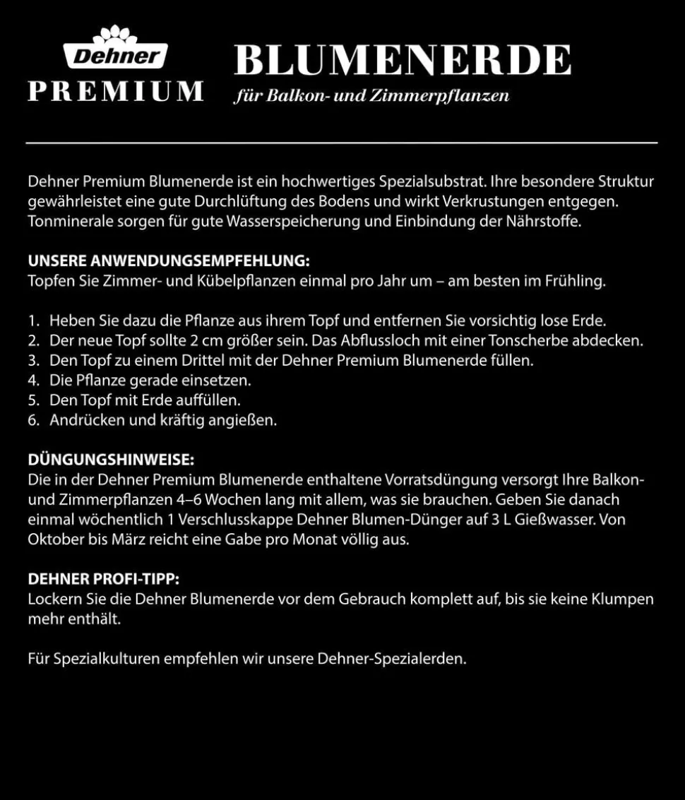 Dehner Premium Blumenerde