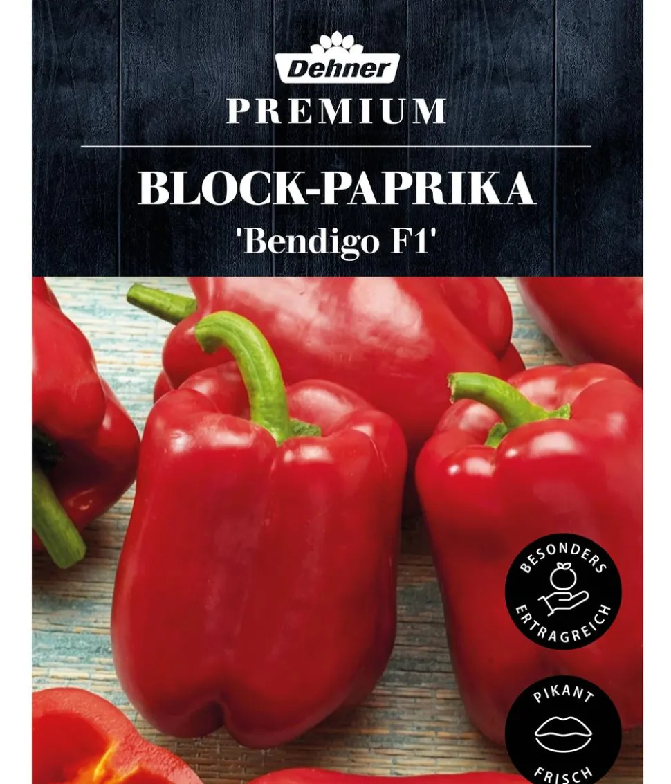 Dehner Premium Samen Block-Paprika 'Bendigo F1'