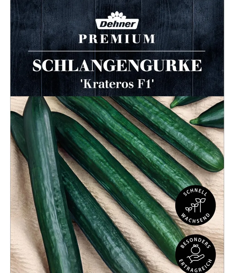 Dehner Premium Samen Schlangengurke 'Krateros F1'