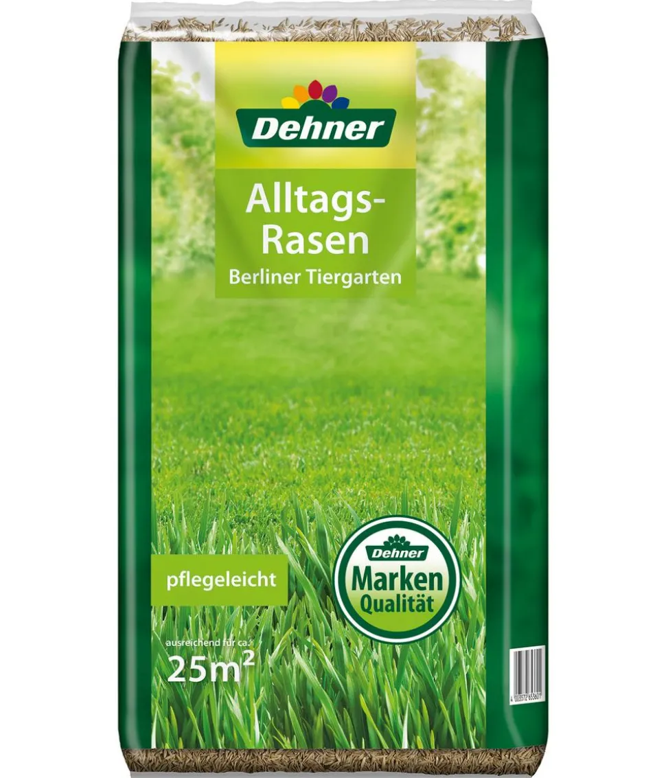 Dehner Saatgut Alltags-Rasen Berliner Tiergarten, 750 g