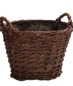 Dehner Weiden-Pflanzkorb, konisch, ca. Ø30/H23 cm