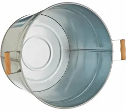 Dehner Zink-Pflanzkübel, Ø 36 cm