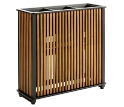 Dehner Akazienholz-Pflanzkasten Boston, rechteckig, ca. B86 cm