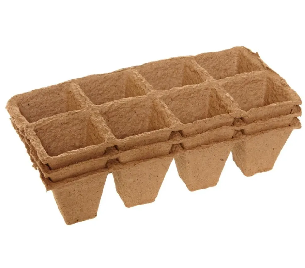 Dehner Anzuchttöpfe für Pflanzen, 6 x 6 cm, 24 Stk.