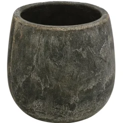 Dehner Beton-Übertopf Amber, bauchig