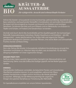 Dehner Bio Aussaat- und Kräutererde, 108 x 20 Liter