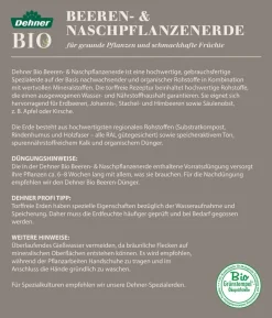 Dehner Bio Beeren- und Naschpflanzenerde, 20 l