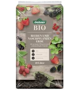 Dehner Bio Beeren- und Naschpflanzenerde, 18 l