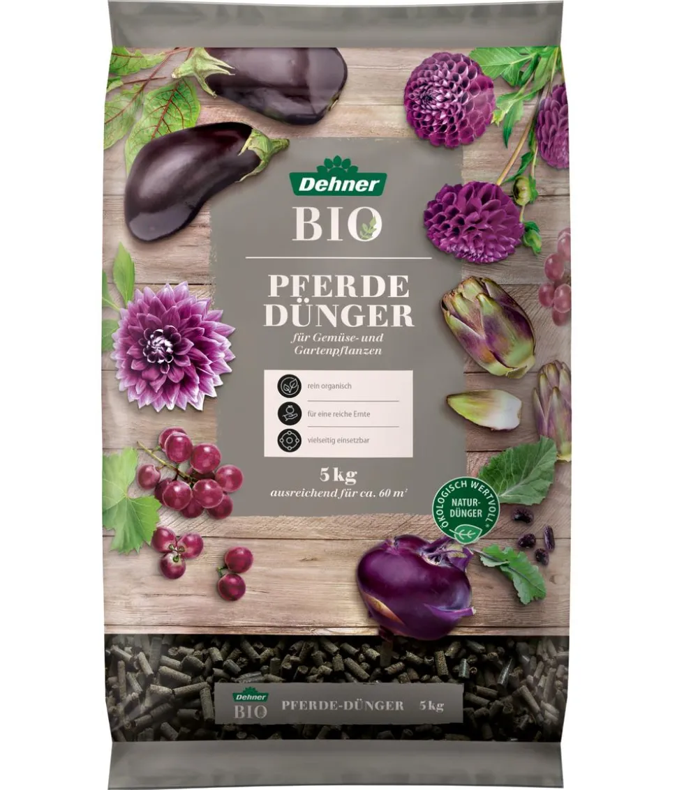 Dehner Bio Pferde-Dünger, 5 kg