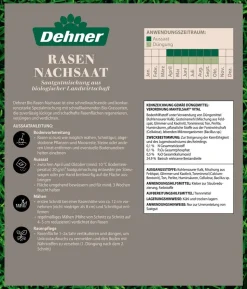 Dehner Bio Rasen-Nachsaat, 500 g