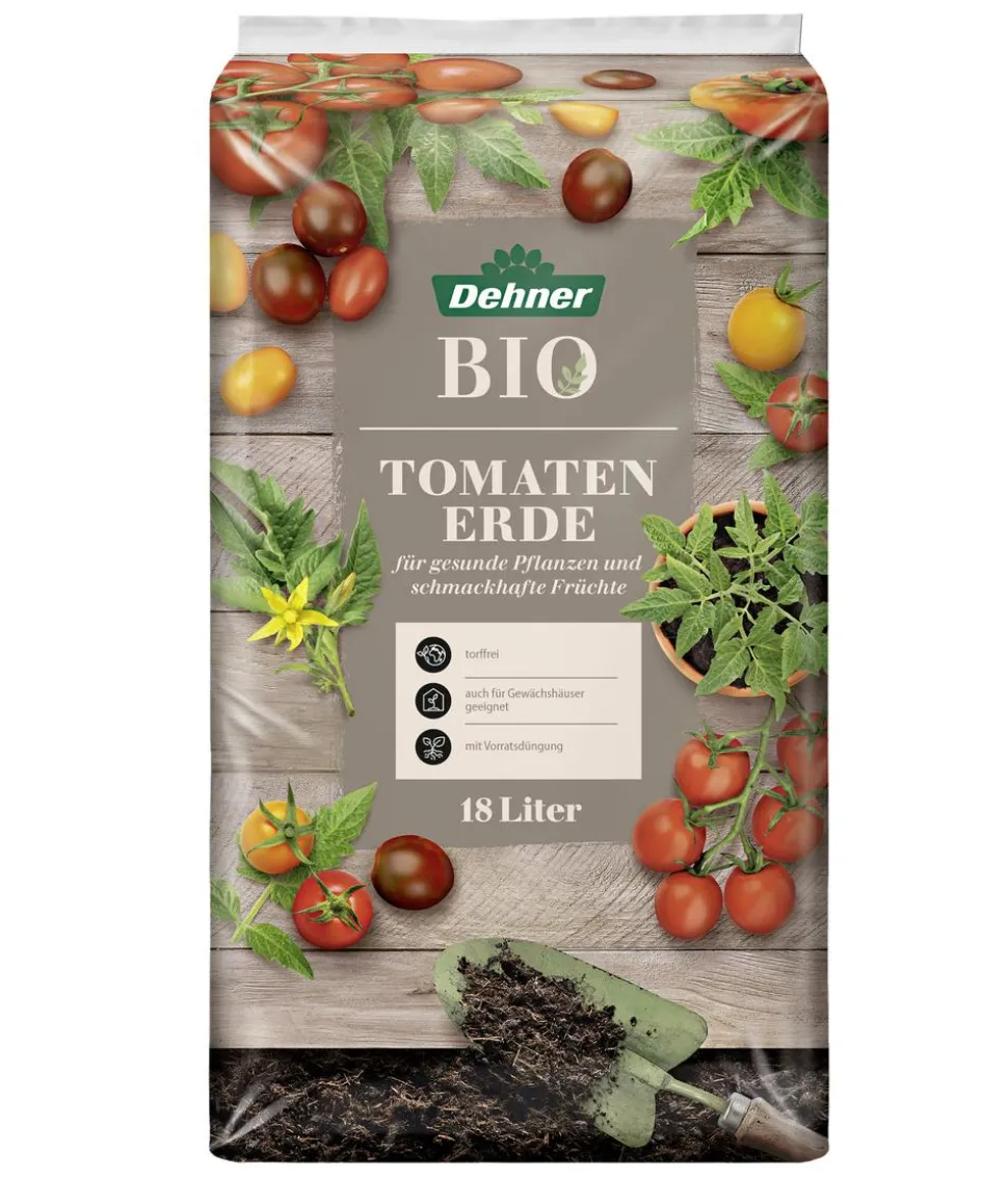 Dehner Bio Tomaten-Erde, torffrei, 18 l