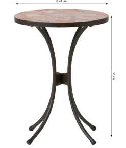 Dehner Blumenhocker Chiara, terra-rosé