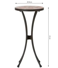 Dehner Blumenhocker Chiara, terra-rosé
