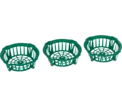 Dehner Blumenzwiebelschalen für das Blumenbeet, 3 Stk.