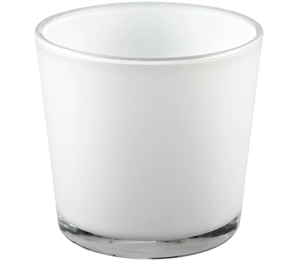 Dehner Glas-Übertopf Conner, konisch