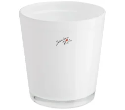 Dehner Glas-Übertopf, konisch, ca. Ø12 cm