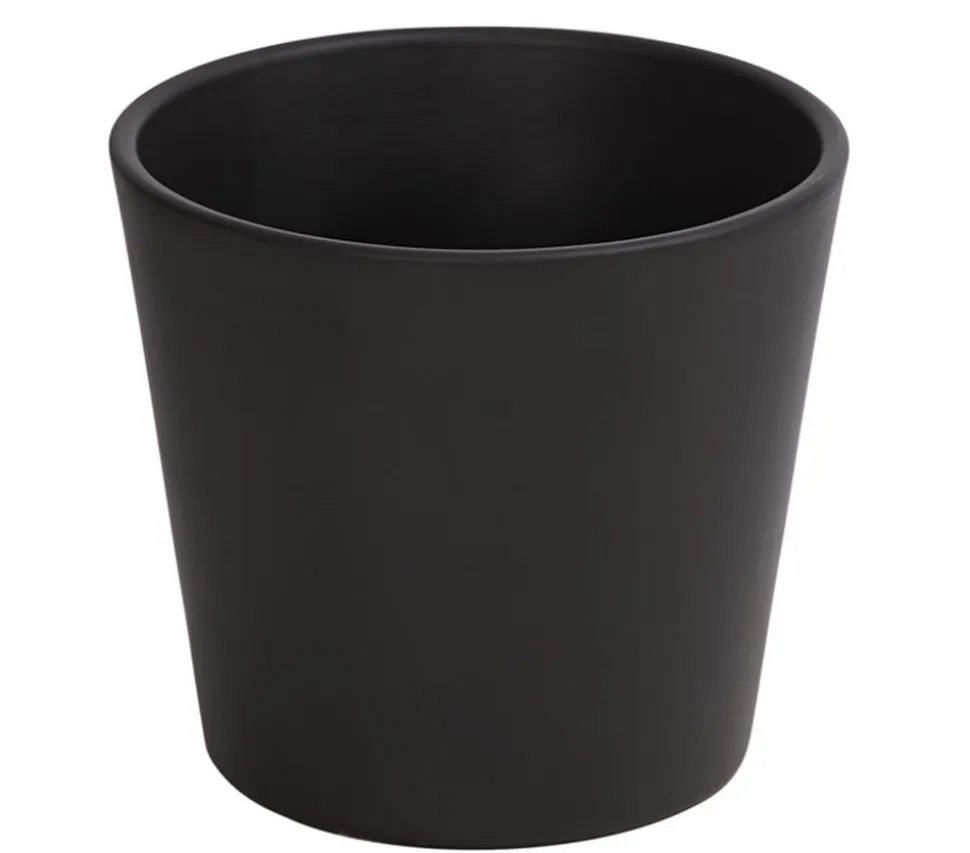 Dehner Keramik-Übertopf Basic, rund