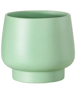 Dehner Keramik-Übertopf Brenda, bauchig, ca. Ø15 cm