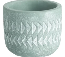 Dehner Keramik-Übertopf Elif, rund, ca. Ø8 cm