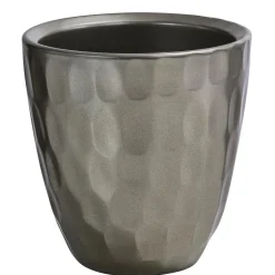 Dehner Keramik-Übertopf Quinn, konisch, ca. Ø14 cm