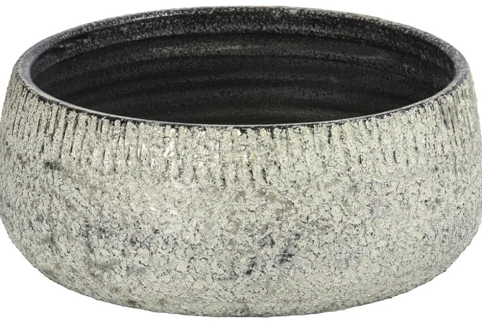 Dehner Keramik-Schale Yves, rund, ca. Ø22/H10 cm