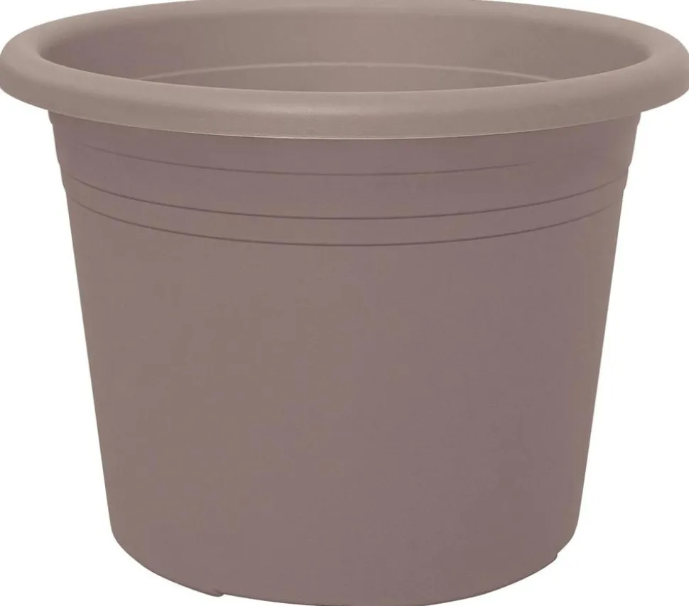 Dehner Kunststoff-Blumentopf Cylindro, rund