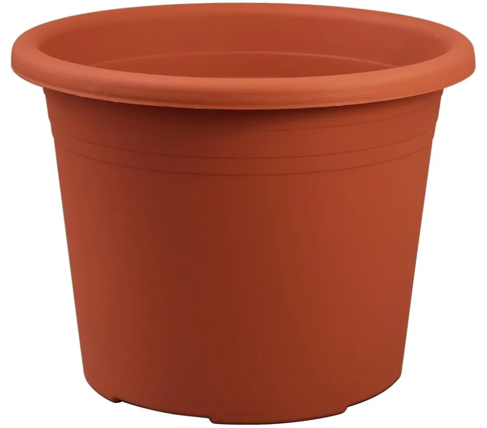Dehner Kunststoff-Blumentopf Cylindro, rund