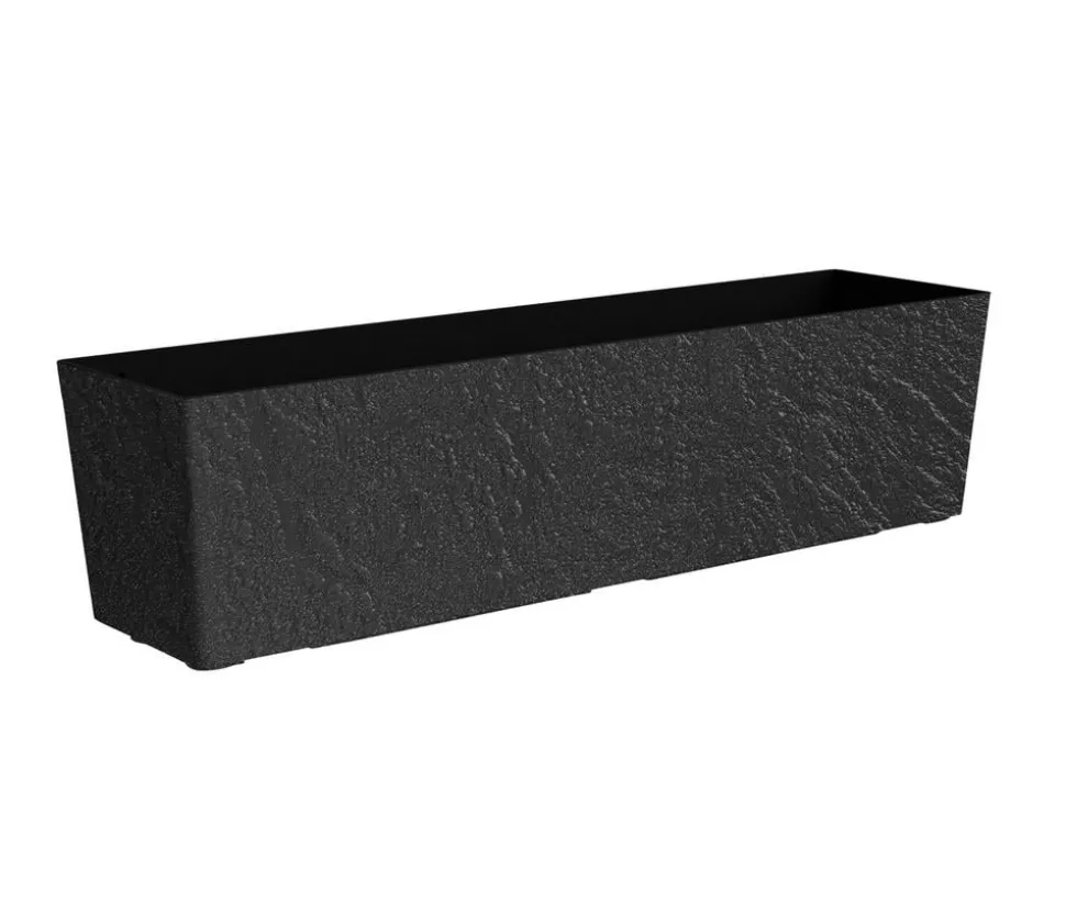 Dehner Kunststoff-Kasten Stone inkl. Bewässerungssystem, rechteckig