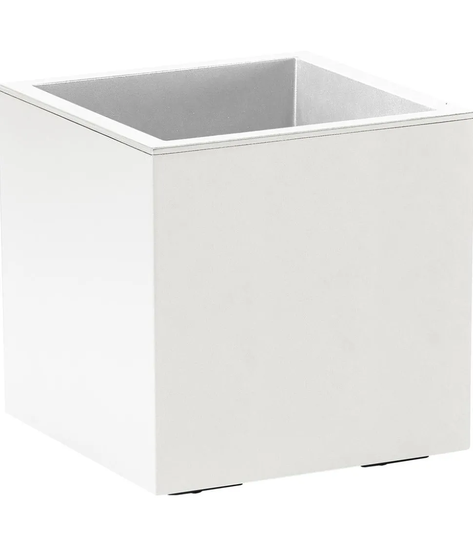 Dehner Kunststoff-Topf Kebe, quadratisch, ca. B40/H40/T40 cm
