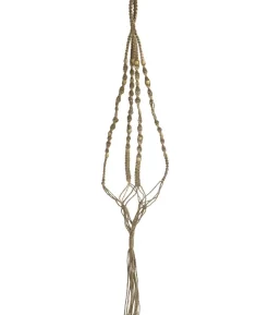 Dehner Makramee-Ampel Pearl, natur