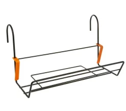 Dehner Metall-Balkonblumenkastenhalter Mary, ca. B36,5/H23/T14 cm