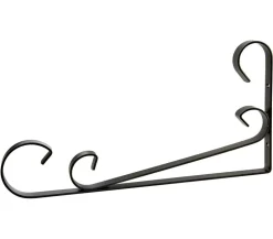 Dehner Metall-Wandhänger für Topfpflanzen, schwarz