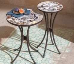 Dehner Mosaikblumenhocker Grazia