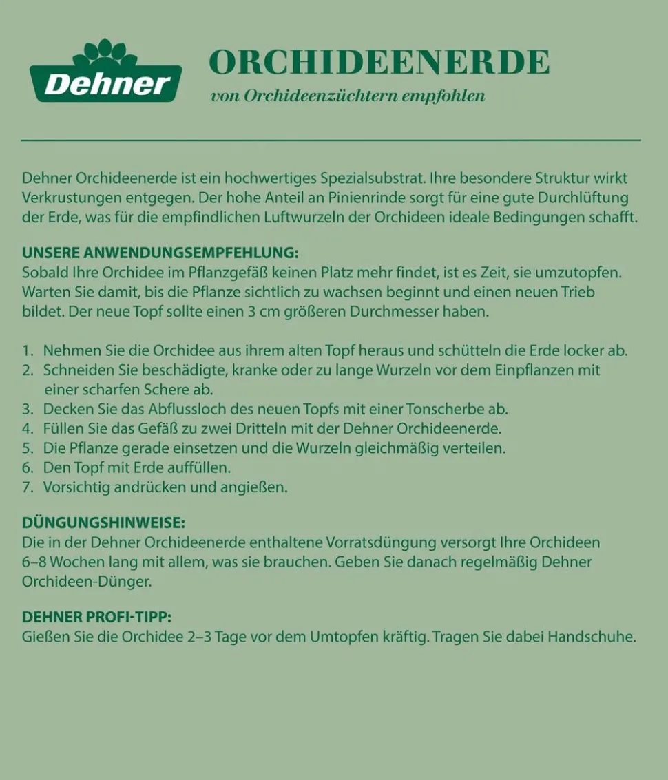 Dehner Orchideenerde, 5 l
