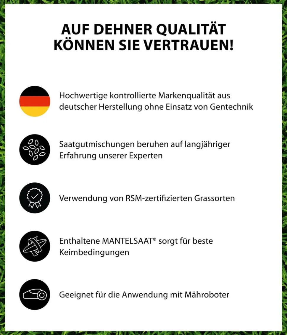 Dehner Rasen-Nachsaat