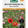 Dehner Saatband Blumenmischung 'Rosa und Rot', L5 m