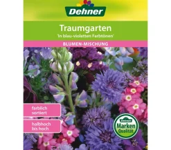 Dehner Samen Blumenmischung 'Farbgarten in blau-violetten Tönen'