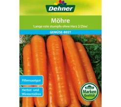 Dehner Samen Möhre 'Lange rote stumpfe ohne Herz 2/Zino'