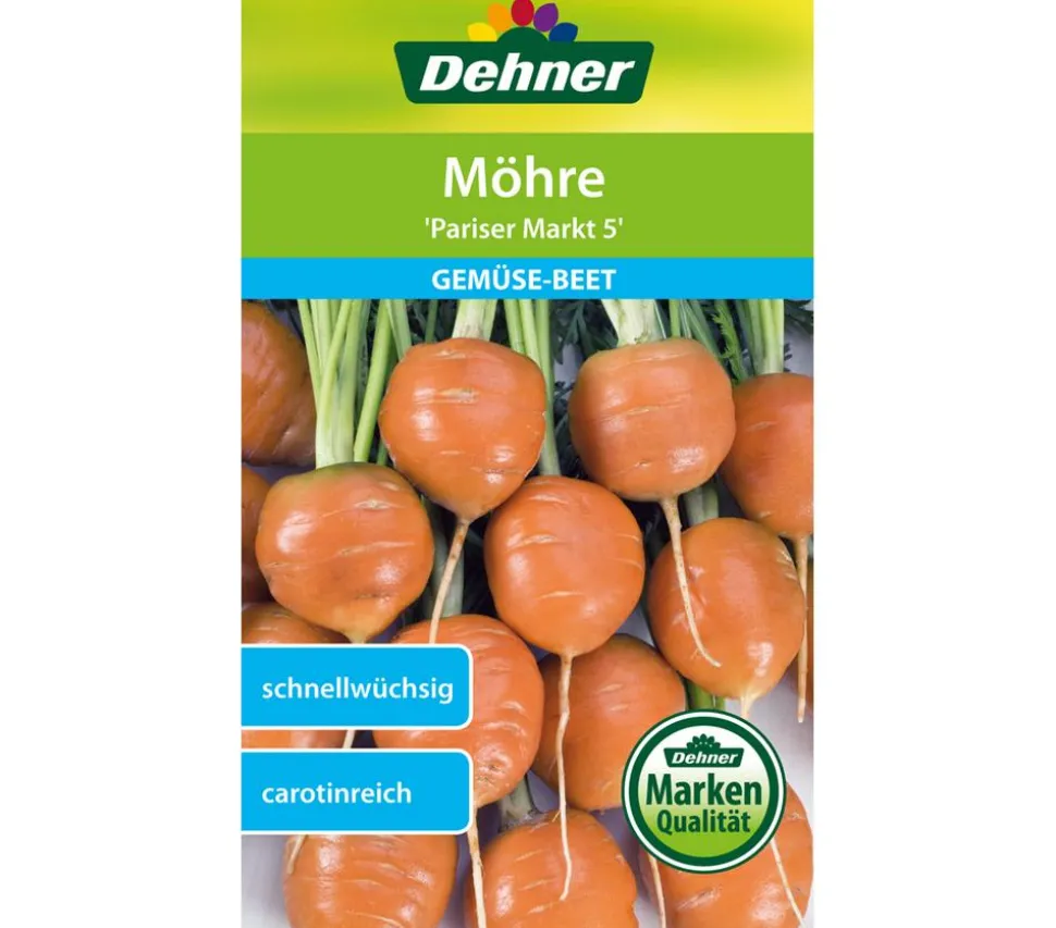 Dehner Samen Möhre 'Pariser Markt 5'